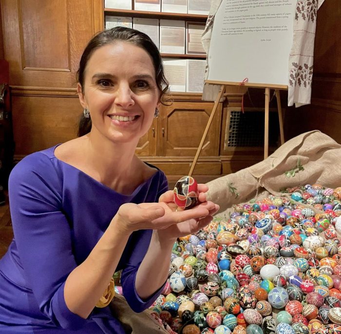Oksana Lyniv - first female conductor in the history of the Bayreuth Festival in Bayreuth, Germany, music director of the Teatro Comunale di Bologna and founder of the Youth Symphony Orchestra of Ukraine